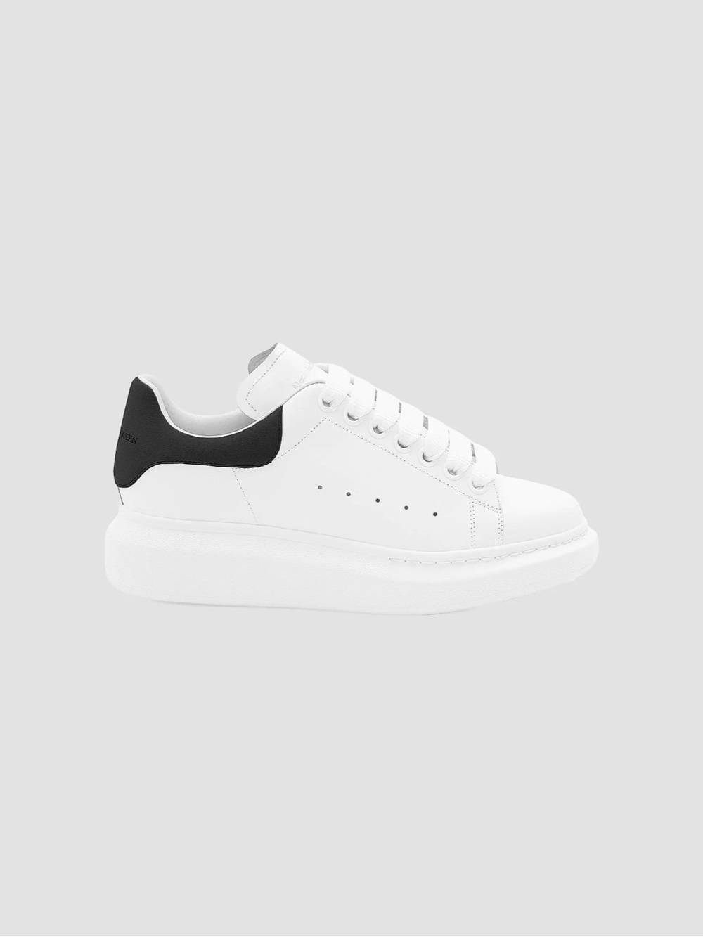 ALEXANDER MCQUEEN
Women's Oversized Embossed Logo Colorblocked Suede Sneakers
